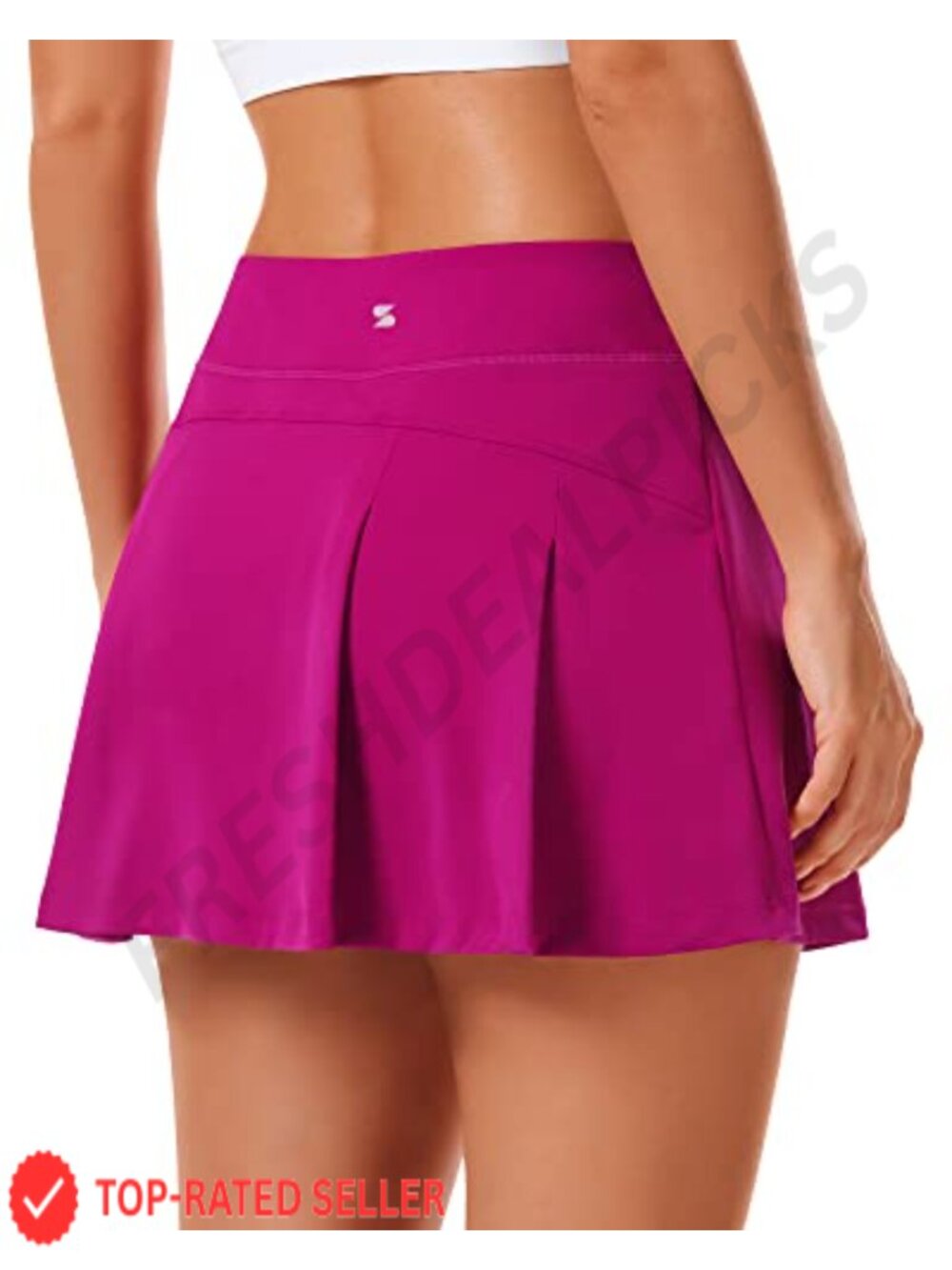 High Waisted Tennis Skort with Pockets Athletic Golf Skorts